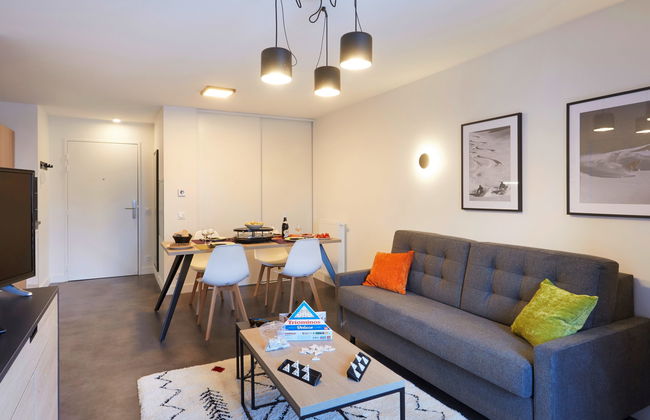 Apartamento de 4 quartos em Les Deux Alpes com piscina e jardim - Foto 7