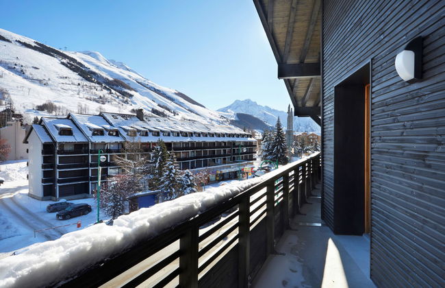 Apartamento de 4 quartos em Les Deux Alpes com piscina e jardim - Foto 22
