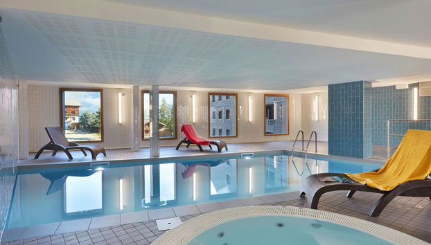 Apartamento de 2 quartos em Les Deux Alpes com piscina e jardim - Foto 3