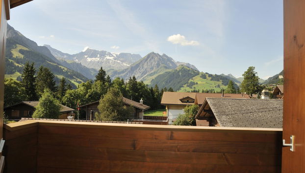 Apartment mit 2 Schlafzimmern in Adelboden mit garten - Foto 4