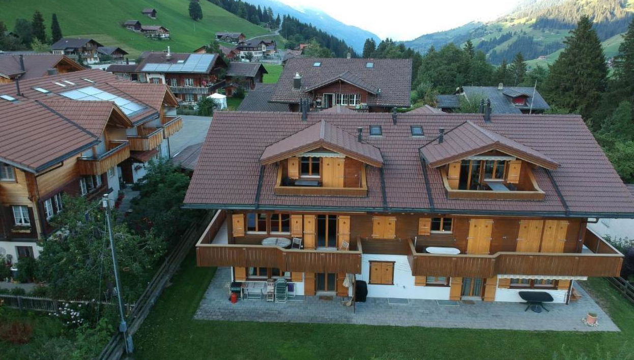 Apartment mit 2 Schlafzimmern in Adelboden mit garten - Foto 1