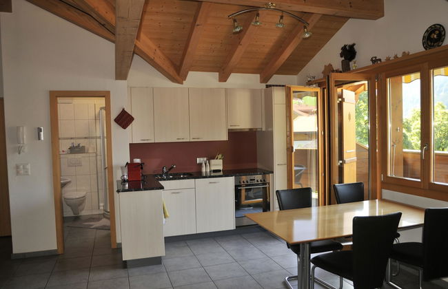 Apartamento de 2 quartos em Adelboden com jardim - Foto 10