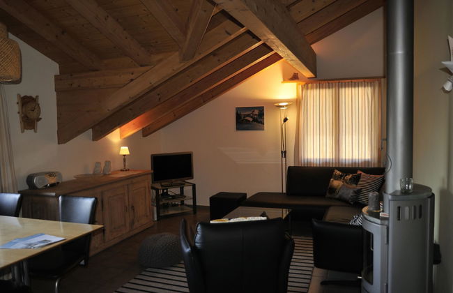 Apartamento de 2 quartos em Adelboden com jardim - Foto 9