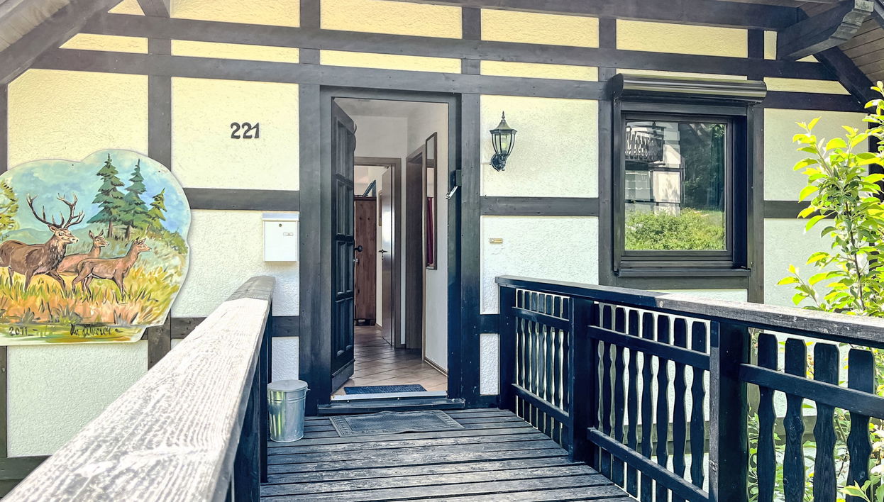 Apartment mit 3 Schlafzimmern in Frankenau mit terrasse - Foto 1