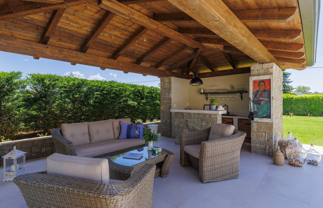 Casa de 5 quartos em Višnjan com piscina privada e jardim - Foto 3