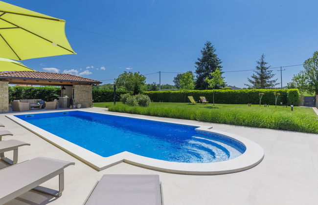Casa de 5 quartos em Višnjan com piscina privada e jardim - Foto 13