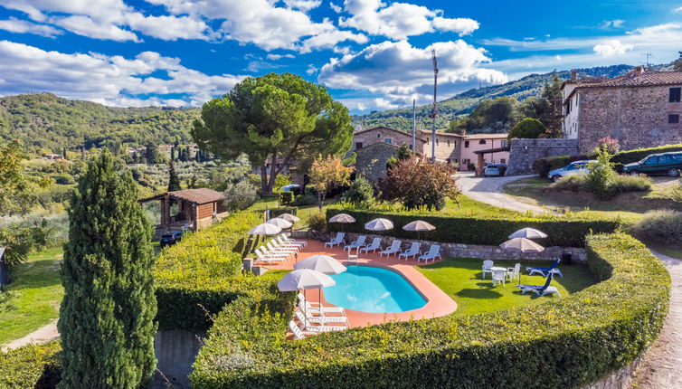 Foto 1 - Apartamento de 2 quartos em Greve in Chianti com piscina e jardim