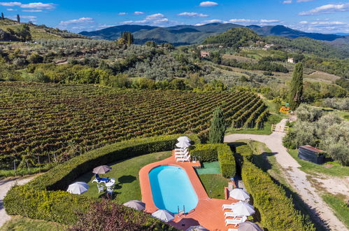 Foto 2 - Appartamento con 3 camere da letto a Greve in Chianti con piscina e giardino