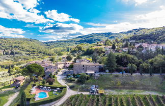 Foto 2 - Appartamento con 3 camere da letto a Greve in Chianti con piscina e giardino