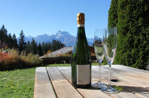 Foto 4 - Apartment mit 3 Schlafzimmern in Ollon mit terrasse und blick auf die berge