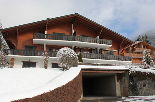 Foto 34 - Apartamento de 3 quartos em Ollon com terraço e vista para a montanha