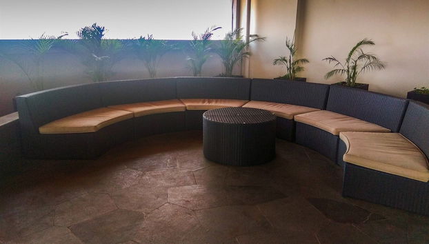 Sala de estar do lobby