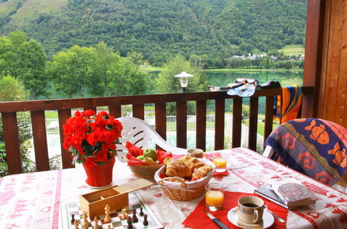 Foto 2 - Appartamento con 2 camere da letto a Loudenvielle con piscina e vista sulle montagne