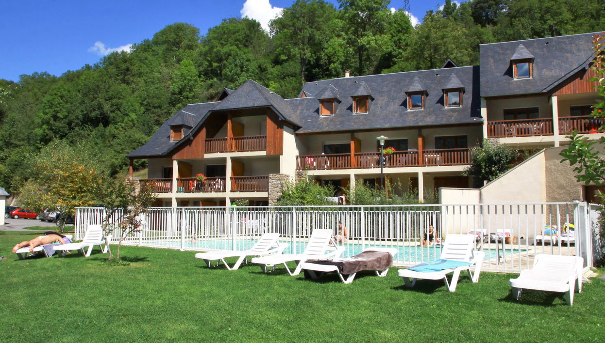 Apartment mit 3 Schlafzimmern in Loudenvielle mit schwimmbad und garten - Foto 1