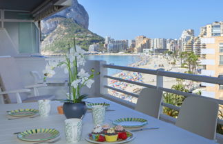 Foto 2 - Apartamento de 3 habitaciones en Calpe con piscina y vistas al mar