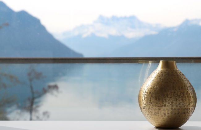 Apartamento de 2 quartos em Montreux com piscina e jardim - Foto 14