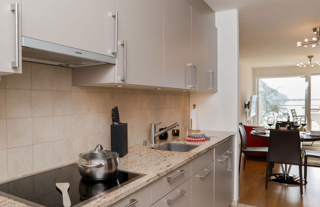 Apartamento de 2 quartos em Montreux com piscina e jardim - Foto 7