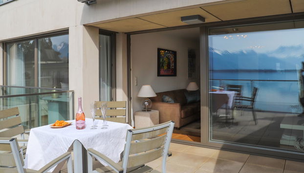Apartment mit 2 Schlafzimmern in Montreux mit schwimmbad und garten - Foto 5