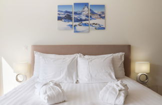 Foto 3 - Apartment mit 1 Schlafzimmer in Montreux mit schwimmbad und blick auf die berge