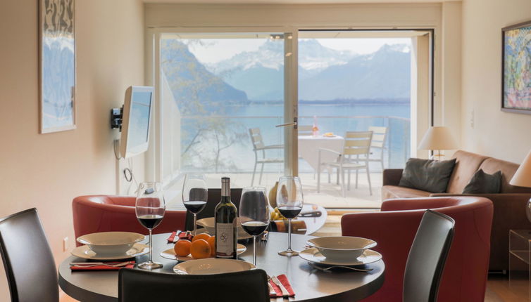 Photo 1 - Appartement de 1 chambre à Montreux avec piscine et vues sur la montagne