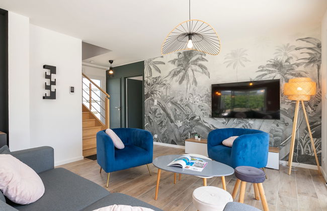 Casa de 5 quartos em Cléder com piscina privada e jardim - Foto 13