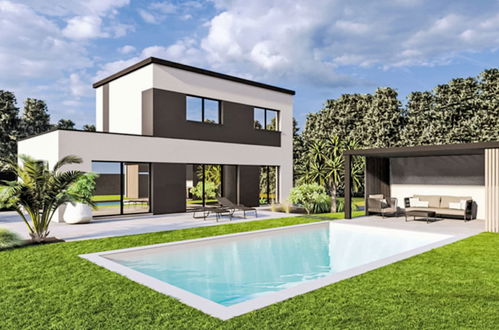 Foto 1 - Casa con 4 camere da letto a Cléder con piscina privata e giardino