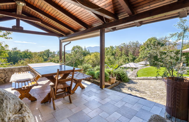 Appartamento con 2 camere da letto a Kastav con piscina e giardino - Foto 33