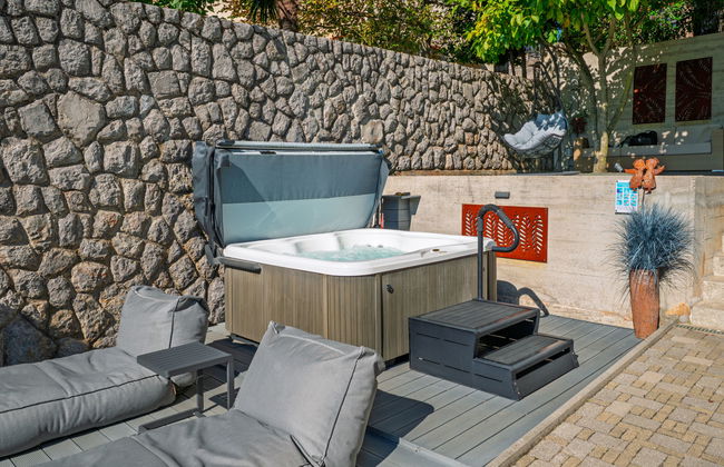 Appartamento con 2 camere da letto a Kastav con piscina e giardino - Foto 31