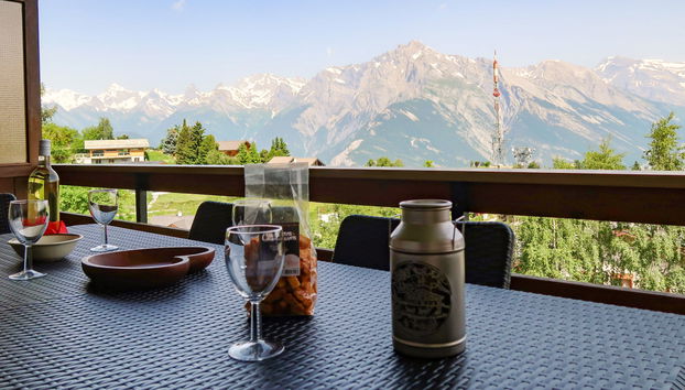 Apartamento de 2 quartos em Nendaz com piscina e sauna - Foto 2