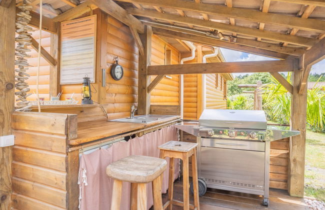 Casa de 4 quartos em Saubion com piscina e terraço - Foto 13