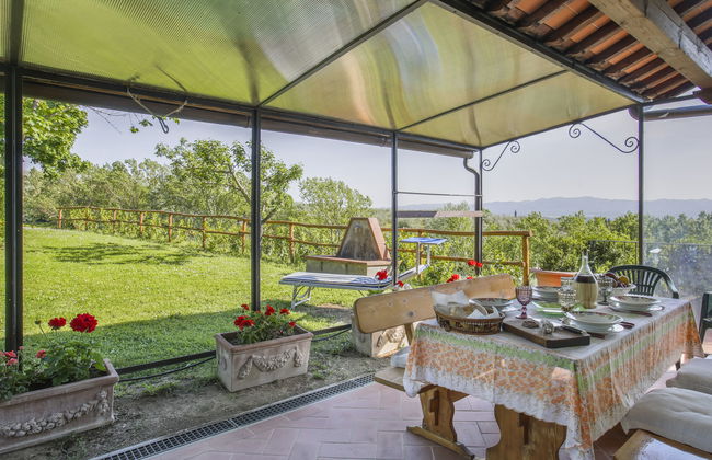 Casa de 2 quartos em Castelfranco Piandiscò com piscina e jardim - Foto 3