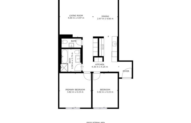 Apartamento de 2 quartos em Vaz/Obervaz - Foto 14