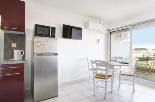 Foto 12 - Apartamento de 1 habitación en Canet-en-Roussillon con terraza y vistas al mar