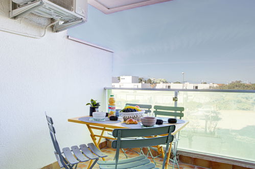 Foto 2 - Appartamento con 1 camera da letto a Canet-en-Roussillon con terrazza e vista mare