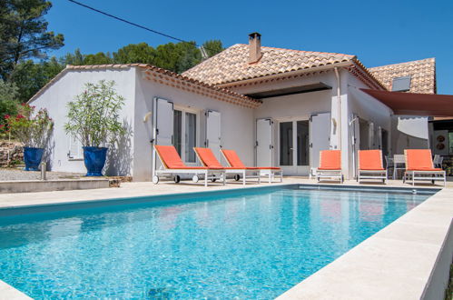 Foto 1 - Casa de 4 quartos em Salernes com piscina privada e terraço