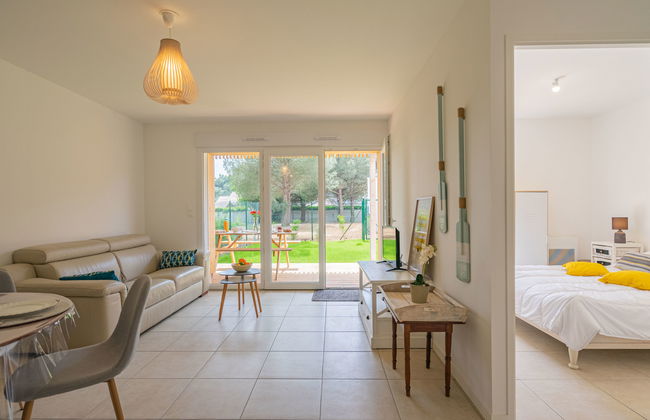 Apartamento de 2 quartos em Vaux-sur-Mer com jardim e terraço - Foto 8