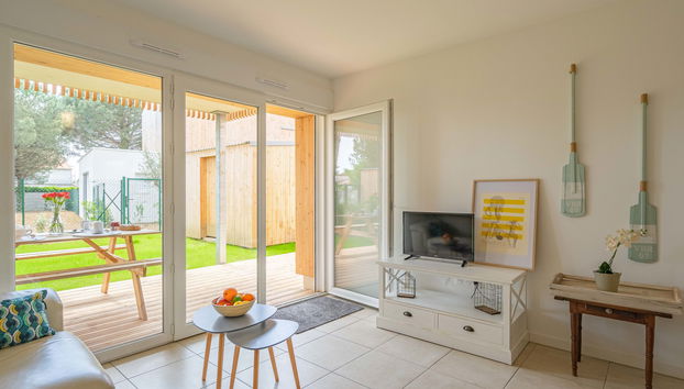 Apartment mit 2 Schlafzimmern in Vaux-sur-Mer mit garten und terrasse - Foto 3