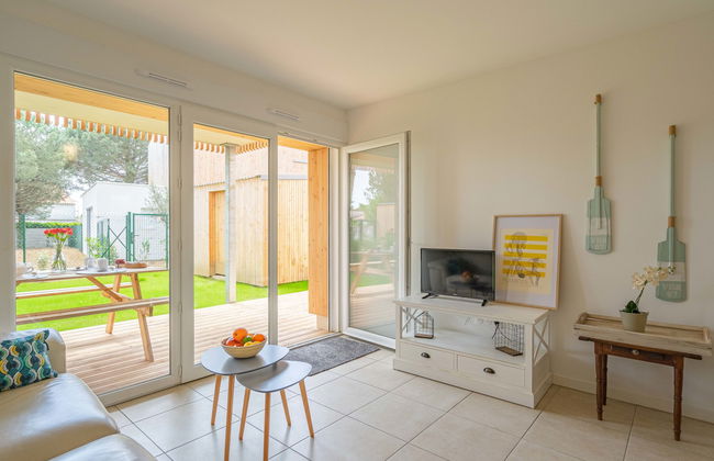Apartamento de 2 quartos em Vaux-sur-Mer com jardim e terraço - Foto 3