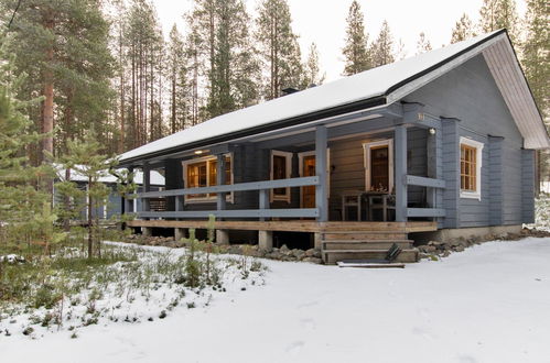 Foto 1 - Casa de 2 habitaciones en Pelkosenniemi con sauna y vistas a la montaña