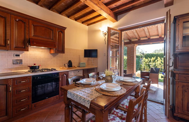 Casa de 2 quartos em Massa Marittima com jardim e terraço - Foto 6