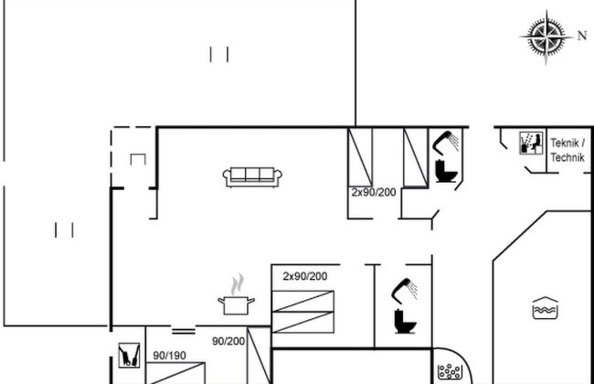 Casa de 3 quartos em Harrerenden com piscina privada e terraço - Foto 19