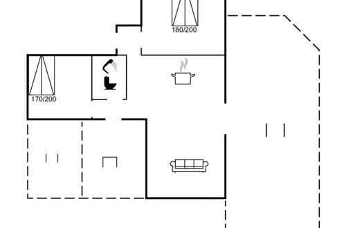 Foto 18 - Casa de 2 quartos em Hals com terraço