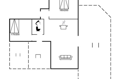Foto 18 - Haus mit 2 Schlafzimmern in Hals mit terrasse