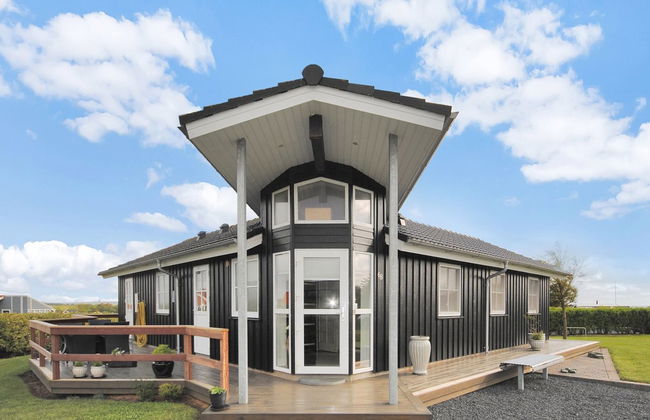 Casa con 4 camere da letto a Vinderup con terrazza - Foto 9