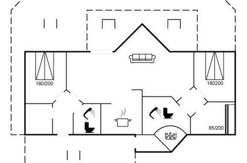 Foto 2 - Haus mit 3 Schlafzimmern in Hals