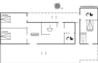 Foto 2 - Casa de 2 quartos em Hals com terraço