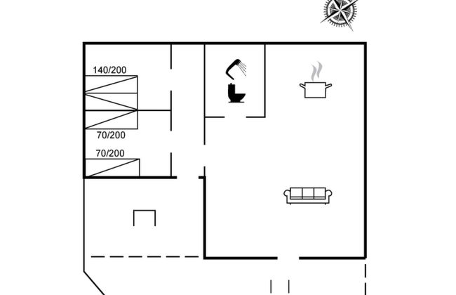 Haus mit 2 Schlafzimmern in Skjern mit terrasse - Foto 2