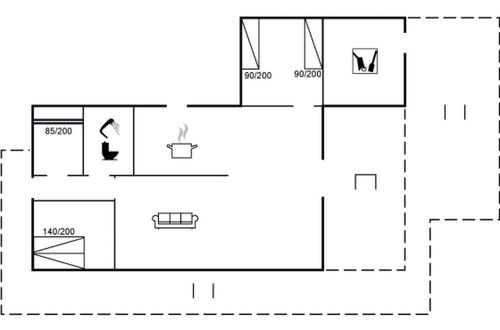 Foto 2 - Casa con 3 camere da letto a Tranekær con terrazza