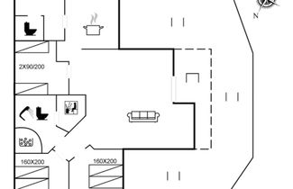 Photo 3 - Maison de 3 chambres à Hemmet avec terrasse et sauna