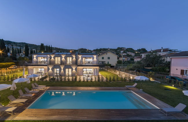 Apartamento de 1 quarto em Imperia com piscina e jardim - Foto 17